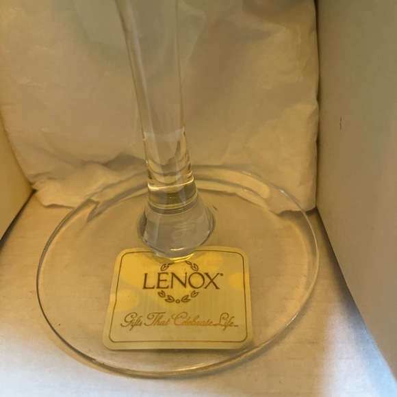 Lenox Color Gems Crystal Iced Beverage Glasses - Set of 4 - Picture 4 of 11